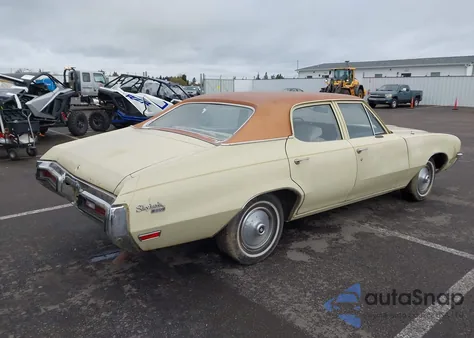 1972 Buick Skylark from USA, damaged, VIN 4D69H2H168064